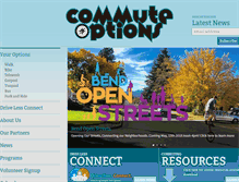 Tablet Screenshot of commuteoptions.org